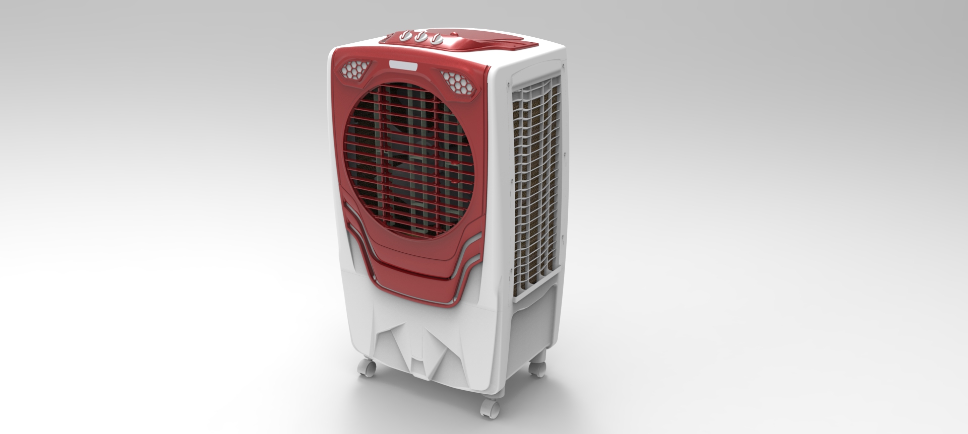 Premium Domestic Air Cooler Cabinet Design for Plastic Injection Moulding