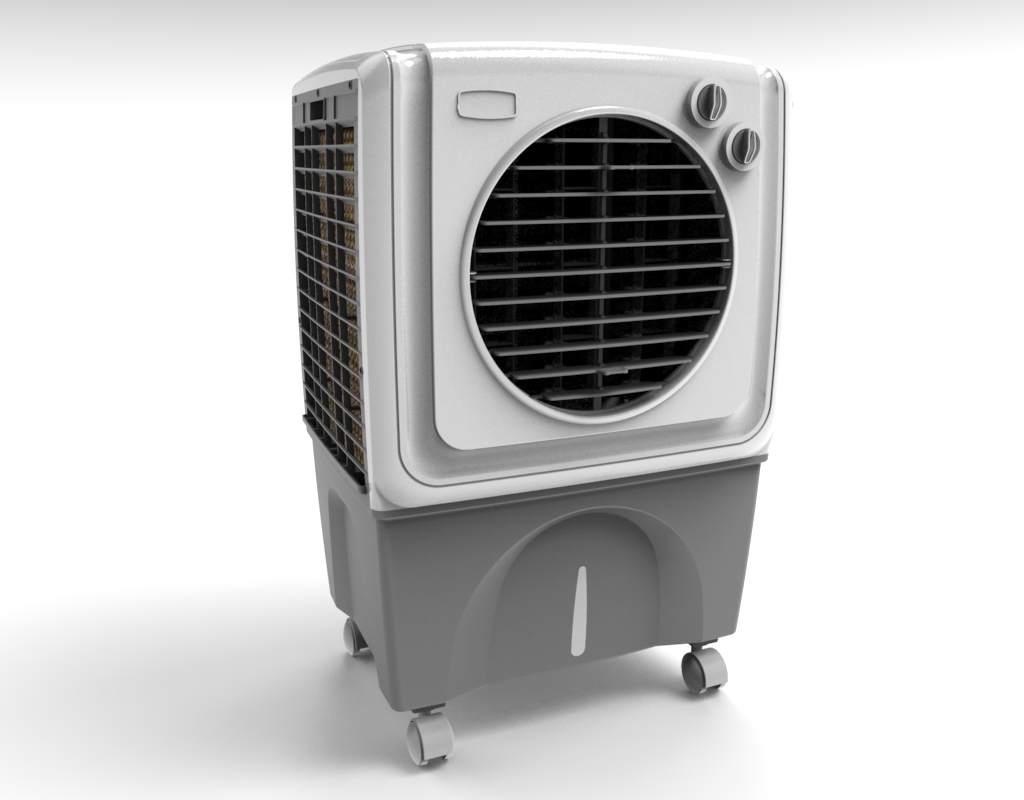 Mini Personal Air Cooler Cabinet Design for Tabletop & Small Spaces
