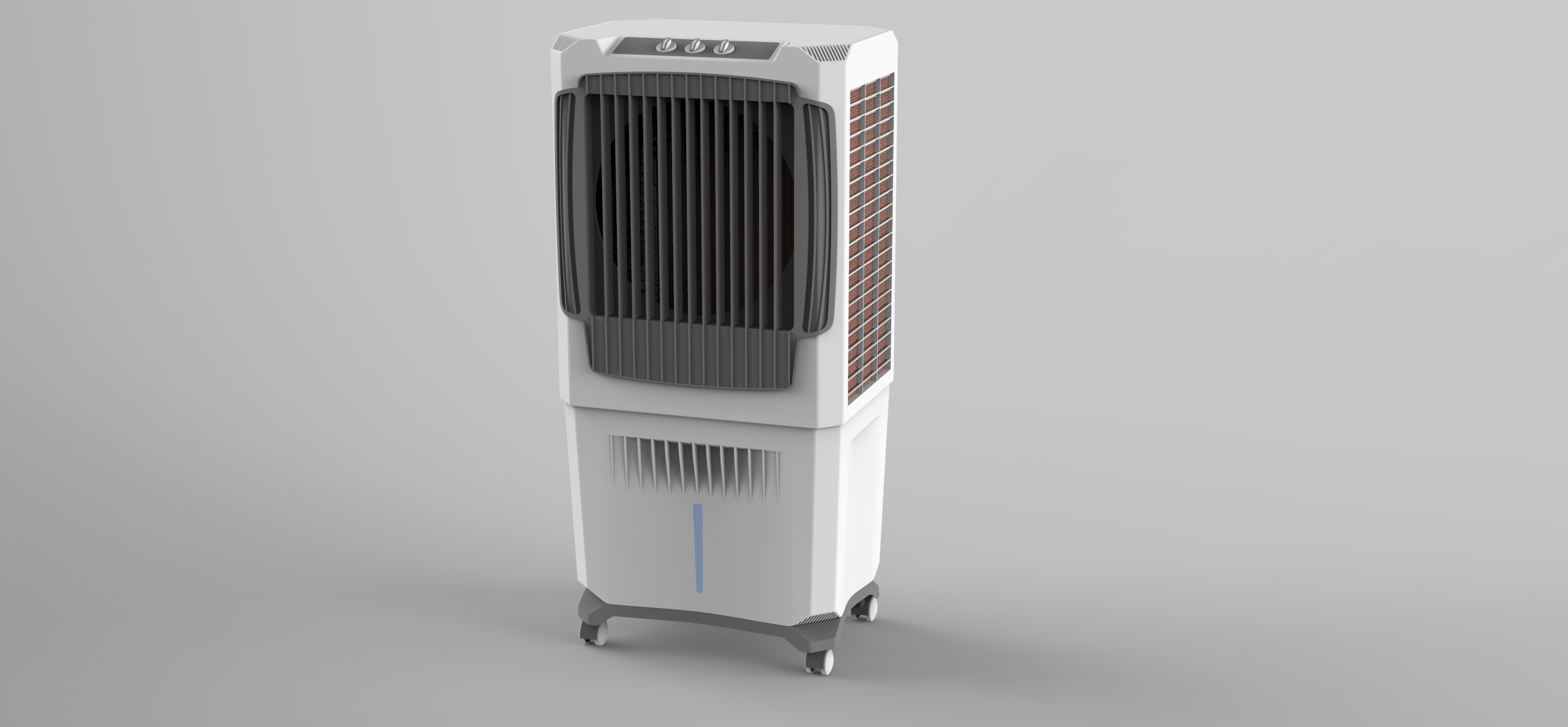 Framed Front Air Cooler Cabinet Design