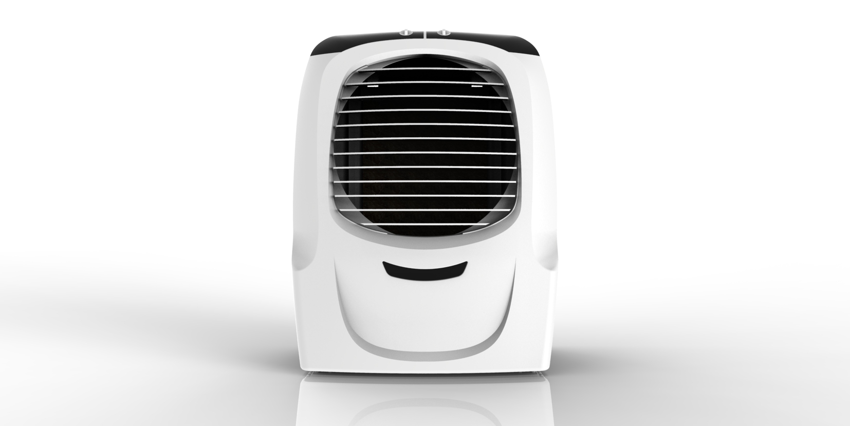 Compact Personal Desk Air Cooler Design