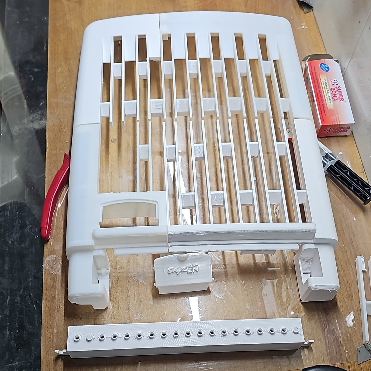 3D-printed prototype